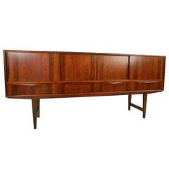 Scandinavian Modern Rosewood Sideboard
