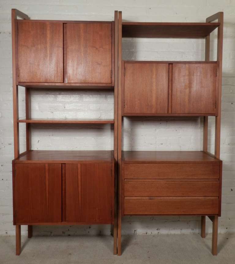 Danish Cado Style Standing Units