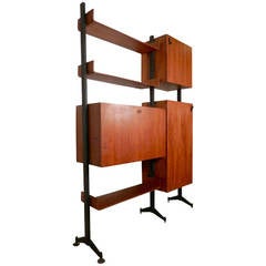 Italian Mid-Century Modular Wall Unit