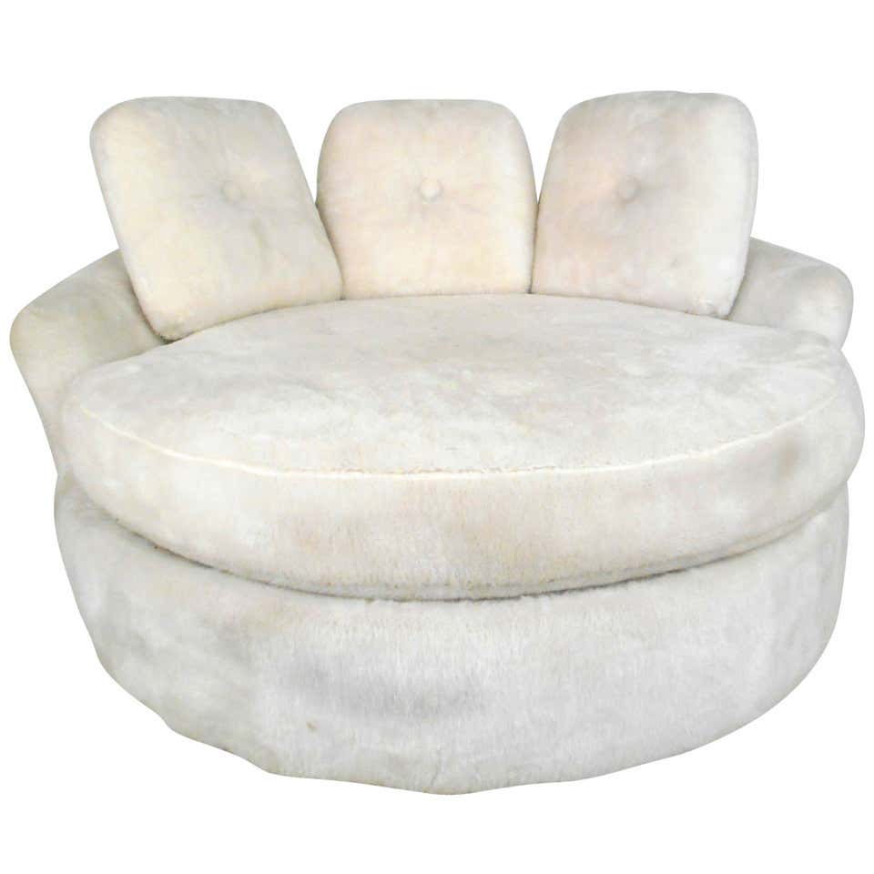 Adrian Pearsall Style Disc Lounge Chair For Sale at 1stDibs