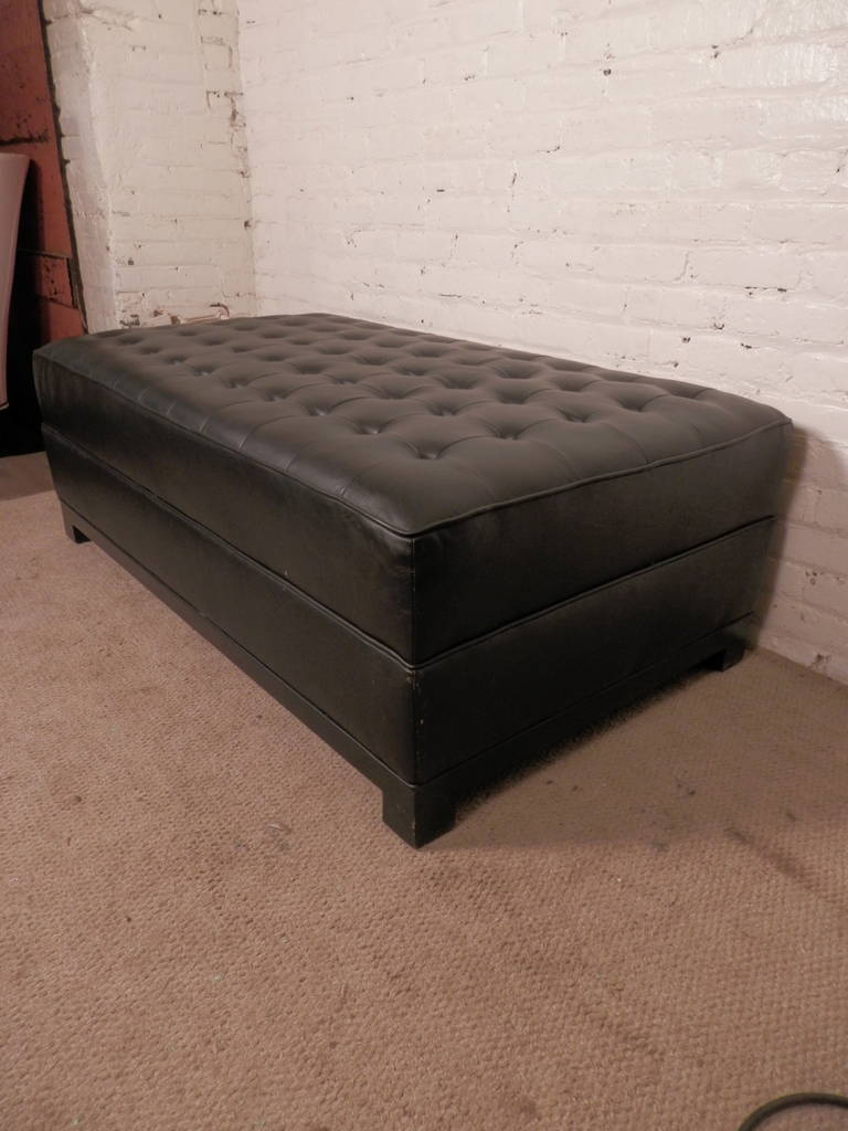 tufted large ottoman