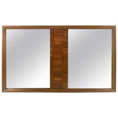 Large Brutalist Mirror 10