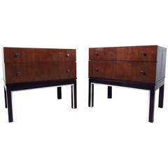 Exquisite Mid-Century Modern American of Martinsville Nightstands