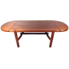 Mid-Century Modern Danish Teak Dining Room Table 10