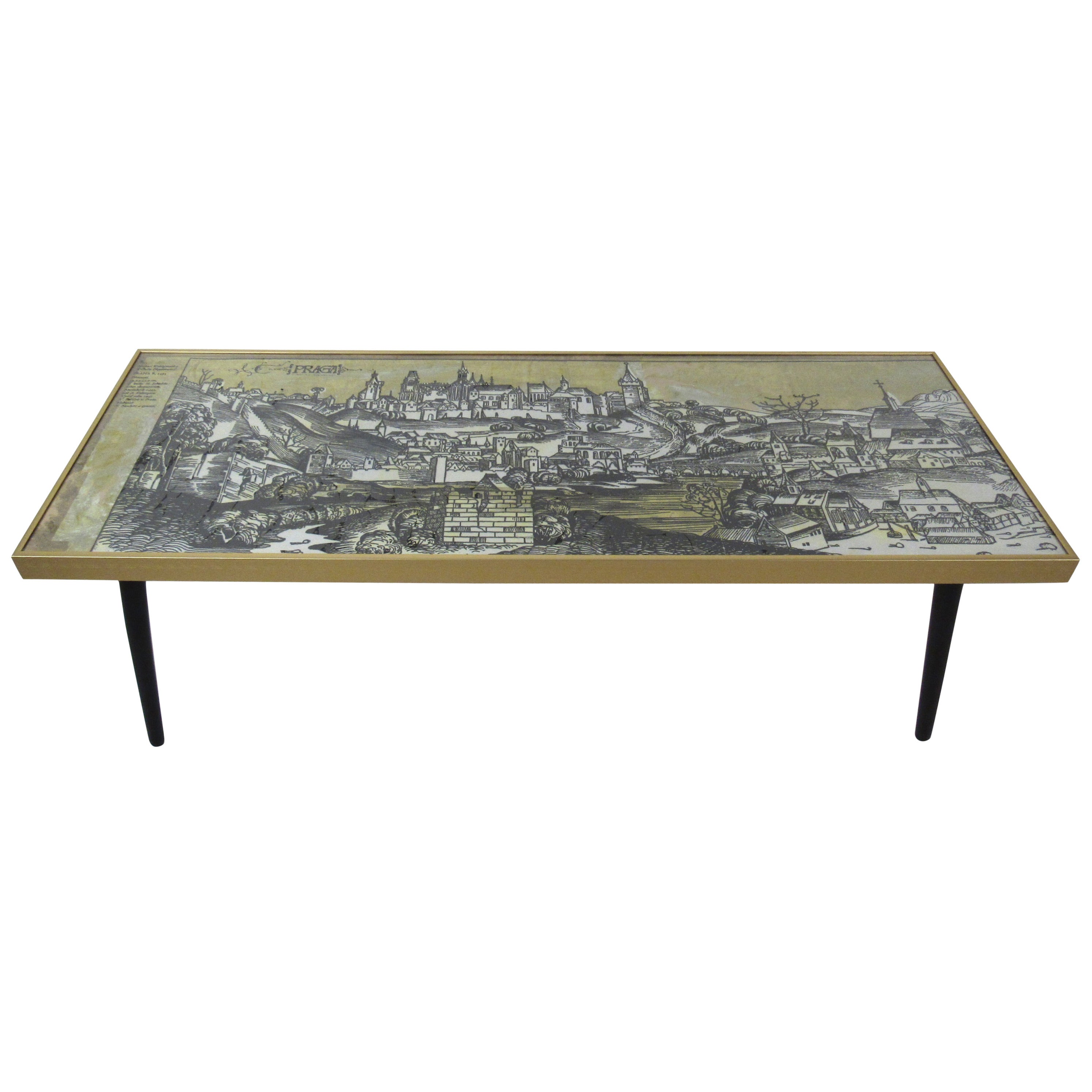 Table with Detailed Rendering of Praga For Sale