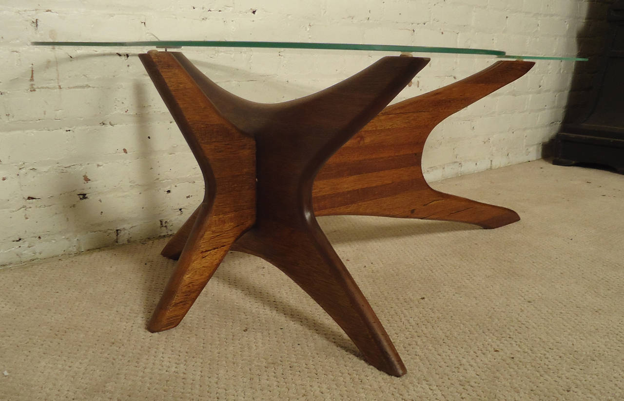 Adrian Pearsall Style Table Base In Good Condition In Brooklyn, NY