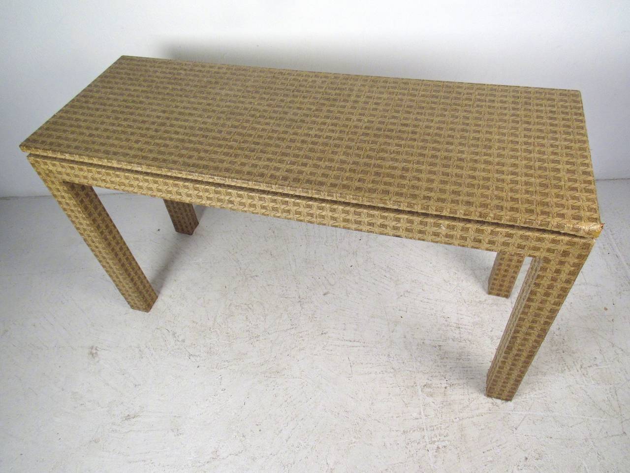 Mid Century Modern Console Table 1