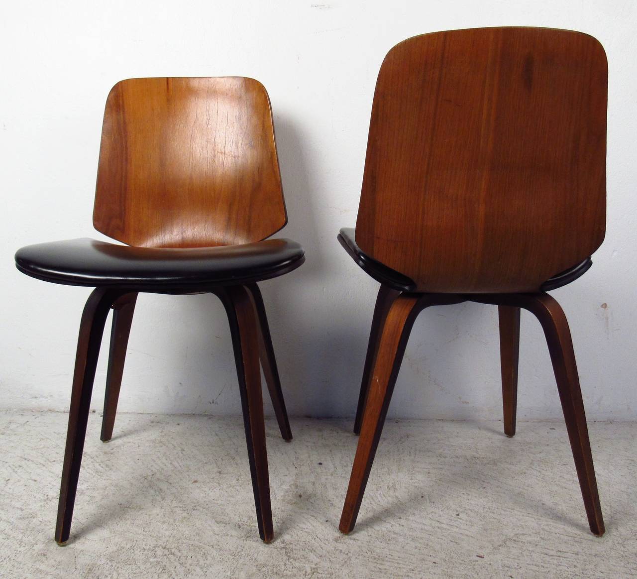 Mid-Century Modern Pair of Midcentury Plycraft Chairs