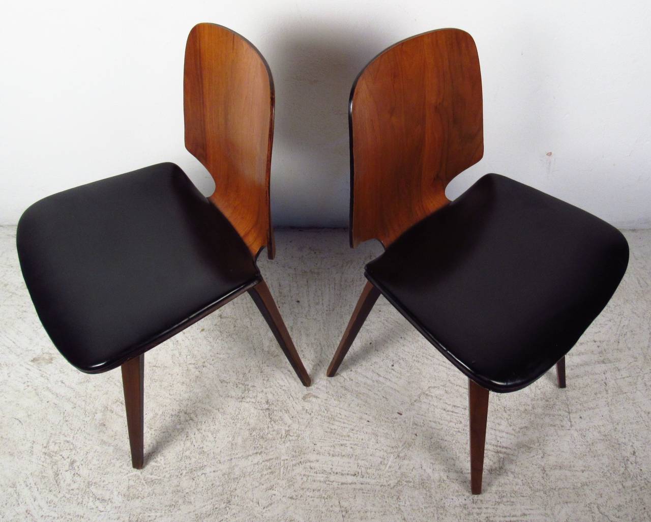 American Pair of Midcentury Plycraft Chairs