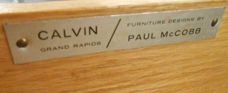 Paul McCobb Highboy Dresser for Calvin Group In Fair Condition In Brooklyn, NY