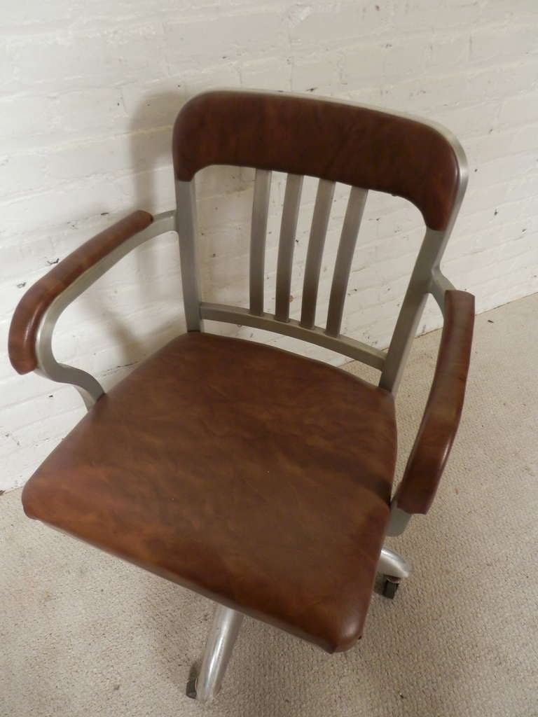 good antique industrial chair