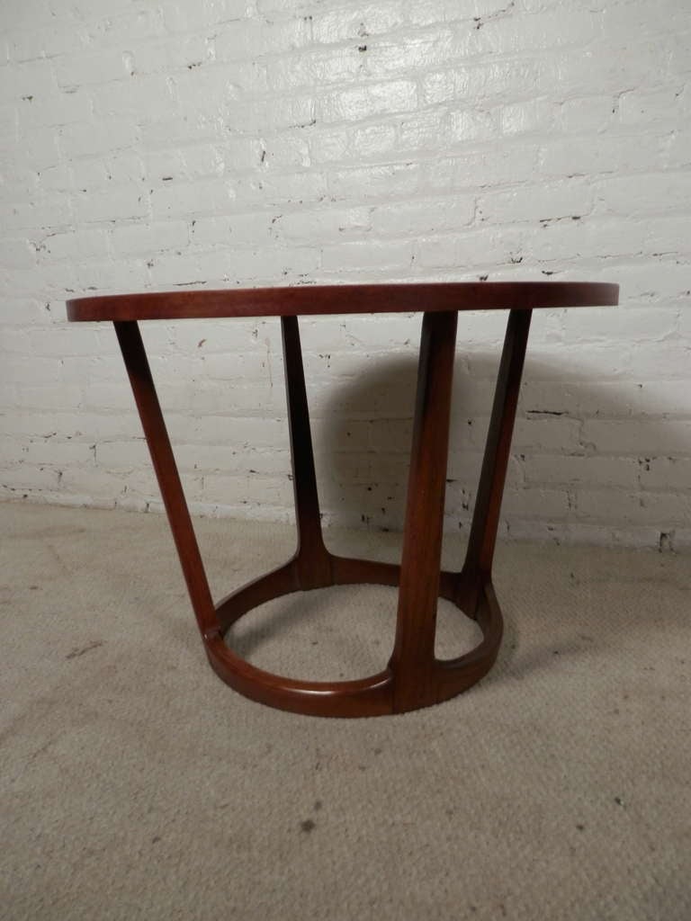 American Round Side Table By Lane