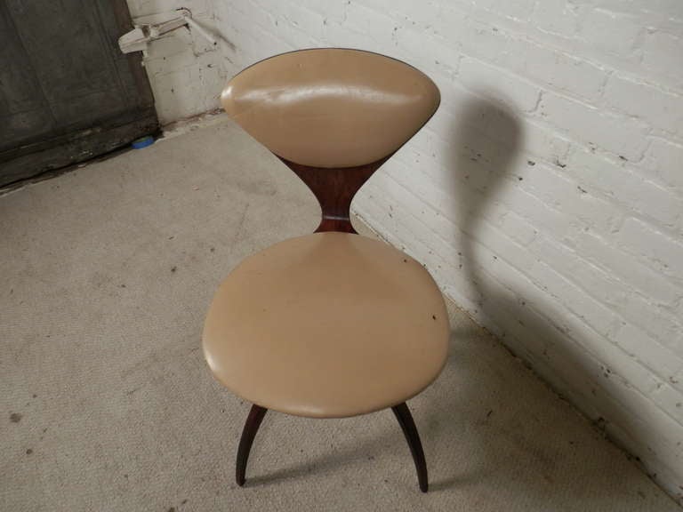 Mid-Century Modern Vintage Swivel Bentwood Chairs By Norman Cherner For Plycraft
