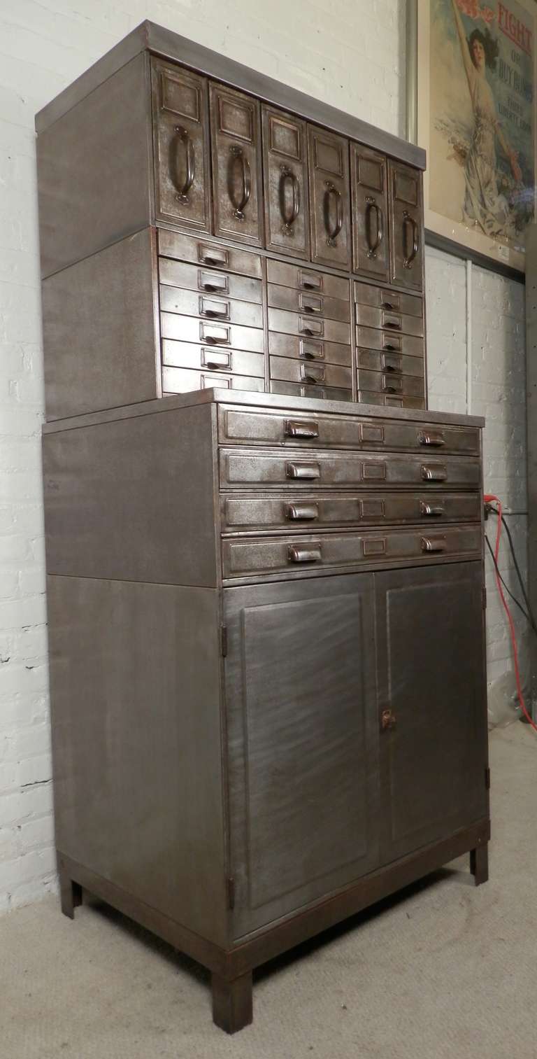 Impressive Industrial Multi-Unit Cabinet