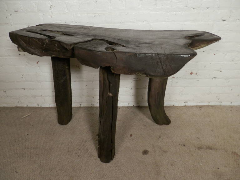 Driftwood Table/Desk In Good Condition For Sale In Brooklyn, NY