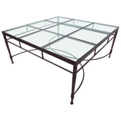 Vintage Contemporary Modern Decorator Style Coffee Table