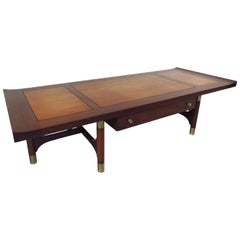 Vintage Midcentury Two-Tone Coffee Table by Weiman