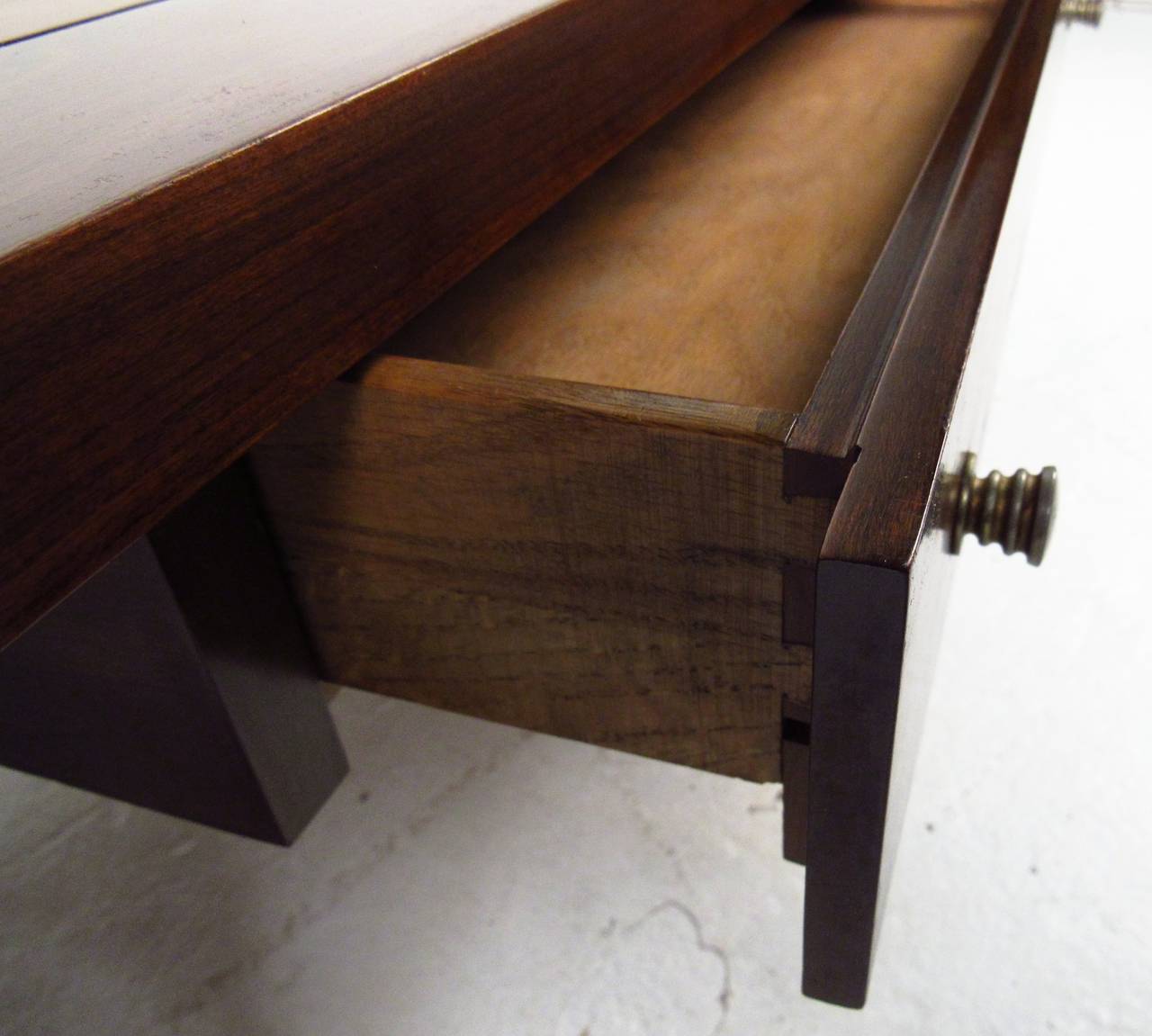 American Midcentury Two-Tone Coffee Table by Weiman