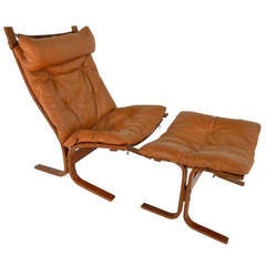 Vintage Danish Lounge Chair by Westnofa