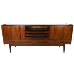 Rosewood Sliding Door Sideboard