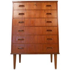 Danish Teak Highboy 12