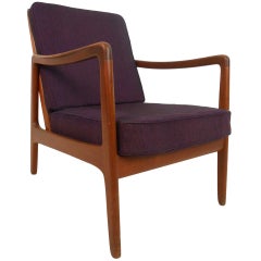 John Stuart Lounge Chair by Ole Wanscher