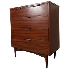 Mid-Century Modern Highboy Dresser 4