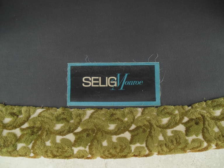 American Selig Monroe Lounge Chair & Ottoman