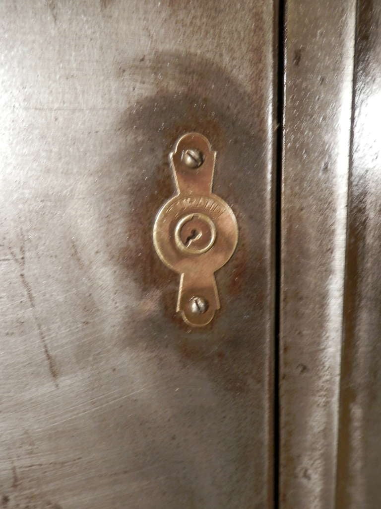Industrial Vintage Three Door Locker