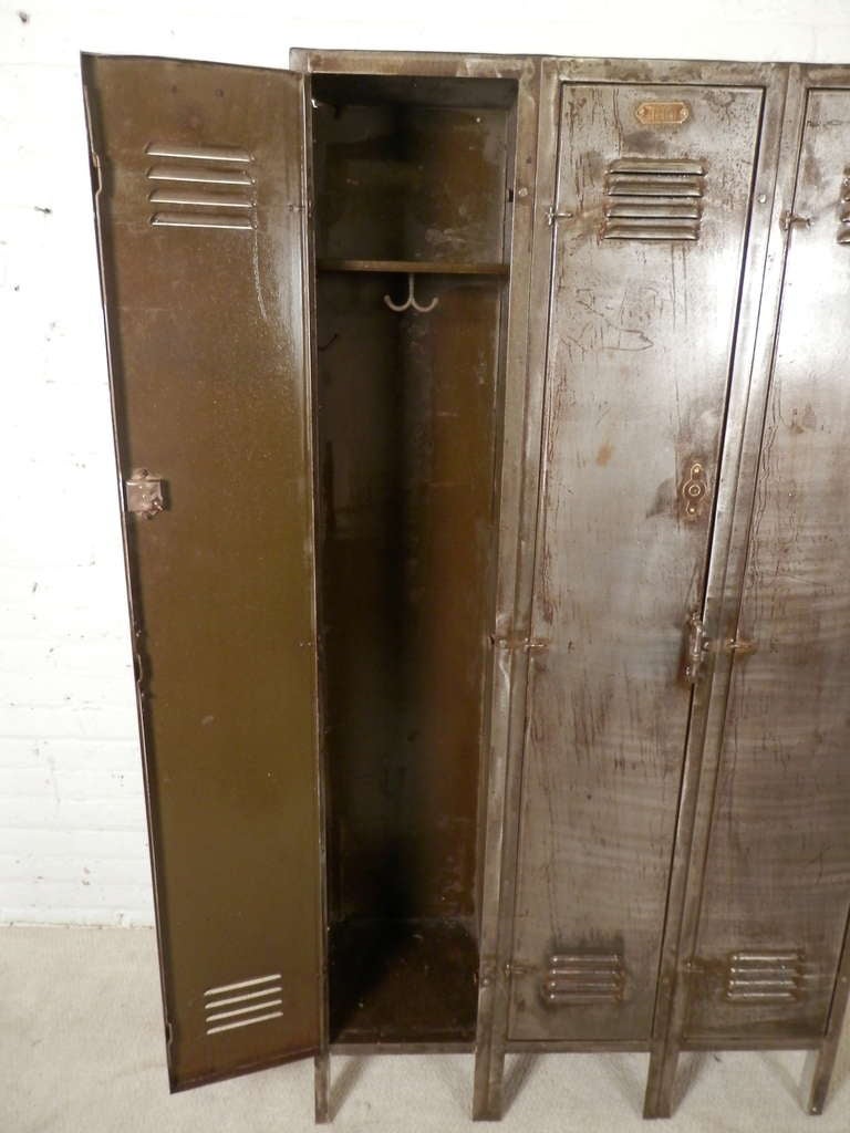 Vintage Three Door Locker 1