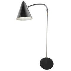 Unique Mid-Century Chrome Floor Lamp 6