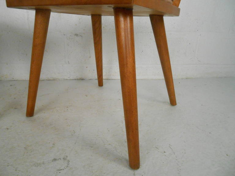 Leslie Diamond Dining Chairs by Conant Ball In Good Condition In Brooklyn, NY