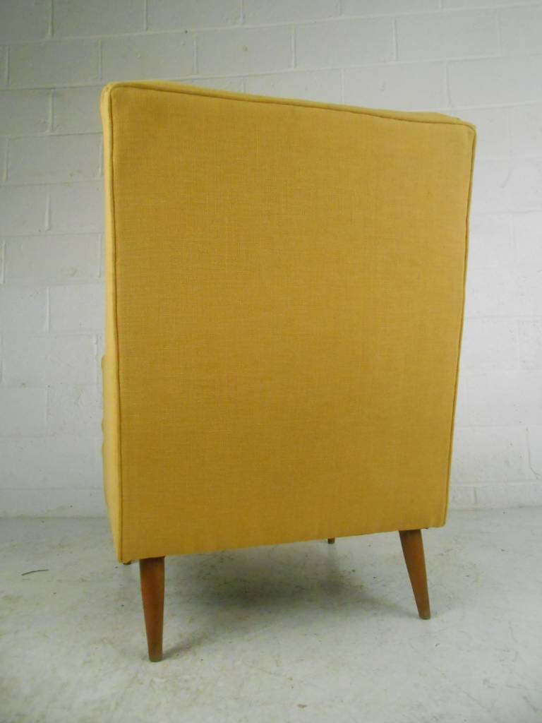 Mid-Century Lounge Chair and Ottoman 1