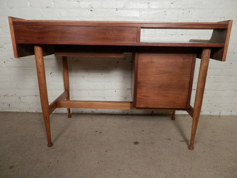 Refinished Mid-Century Desk By Hooker 1