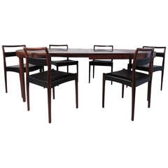 Mid-Century Modern Randers Mobelfabirk Dining Set 9