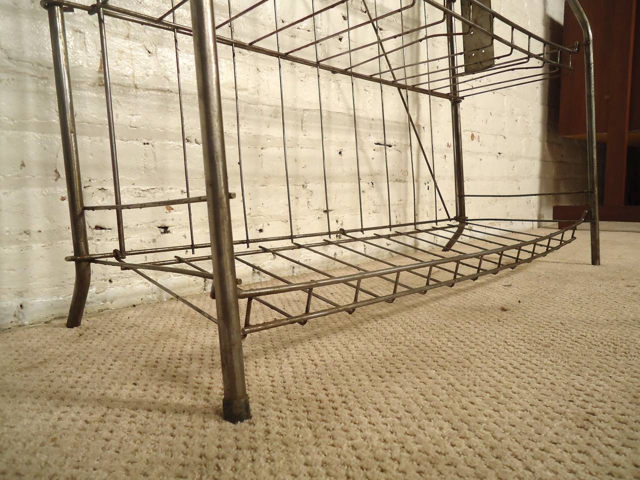 Unique Metal Rack at 1stDibs