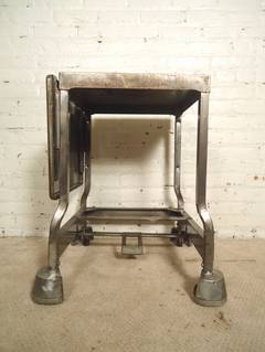 Industrial Metal Side Table