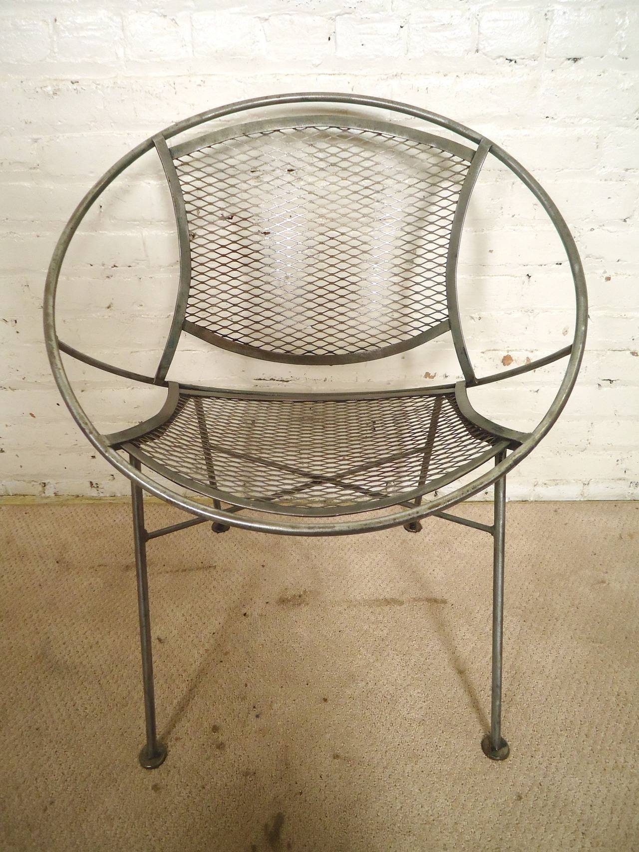 vintage hoop chair