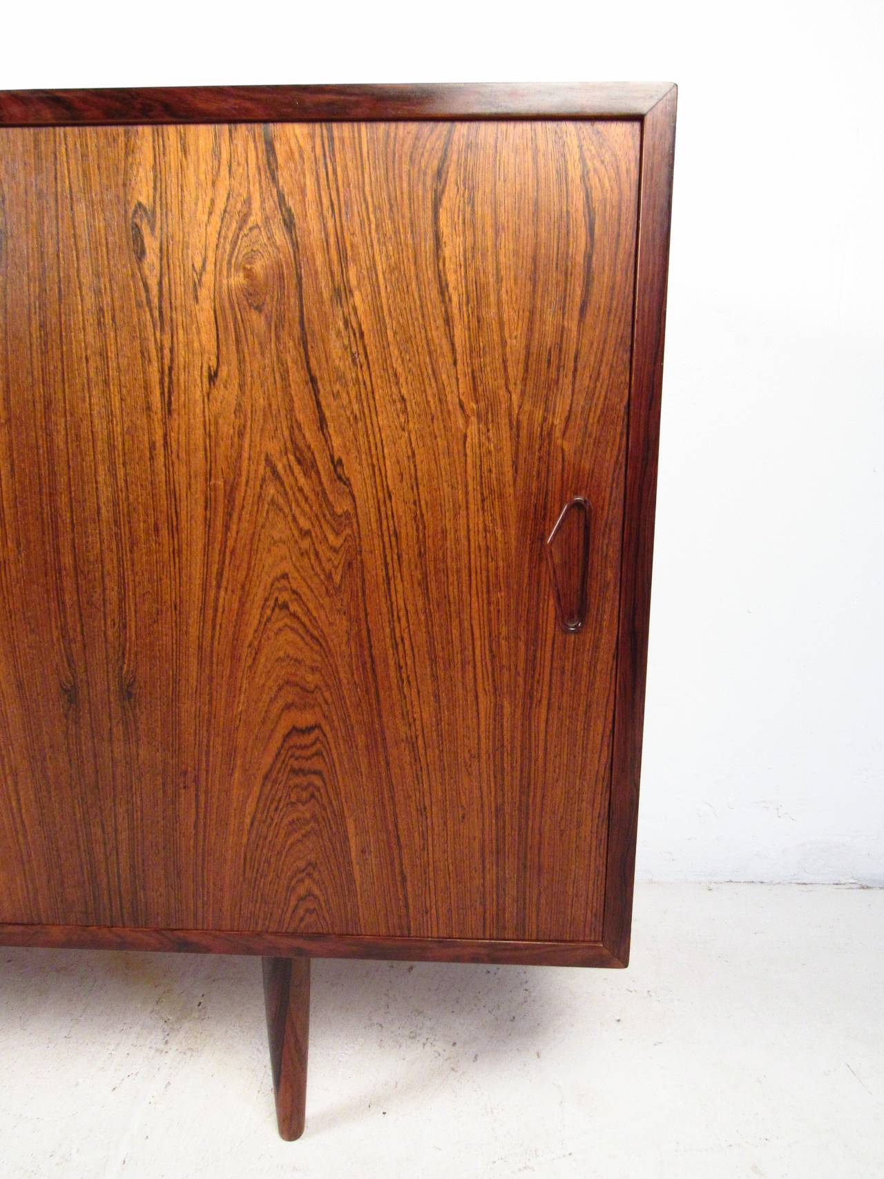 Mid-20th Century Exquisite Danish Rosewood Sideboard
