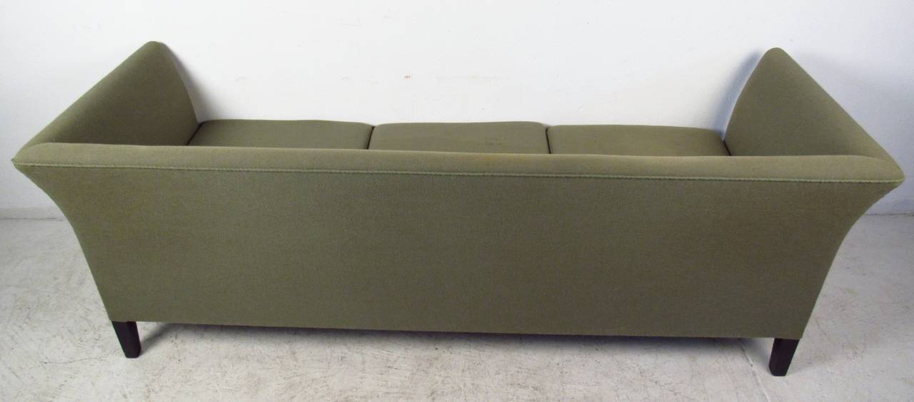 Danish Stylish Scandinavian Modern Sofa in the Style of Kaj Gottlob For Sale