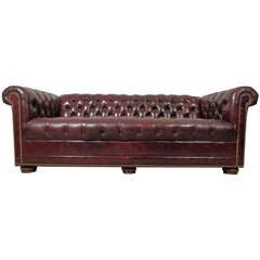Vintage Mid-Century Chesterfield Sofa