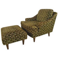 Selig Monroe Lounge Chair & Ottoman