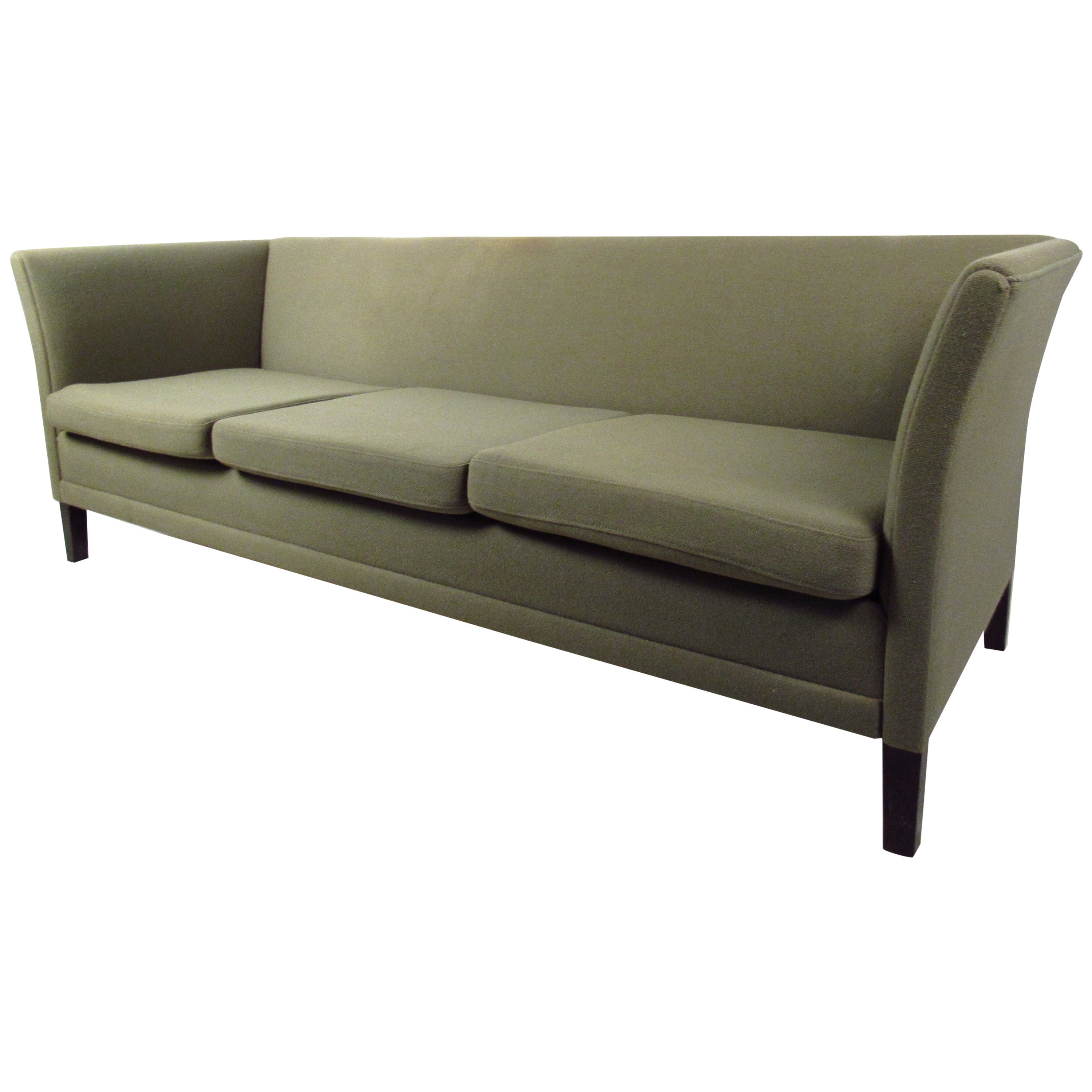 Stylish Scandinavian Modern Sofa in the Style of Kaj Gottlob For Sale