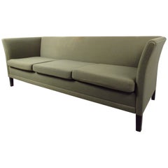 Stylish Scandinavian Modern Sofa in the Style of Kaj Gottlob