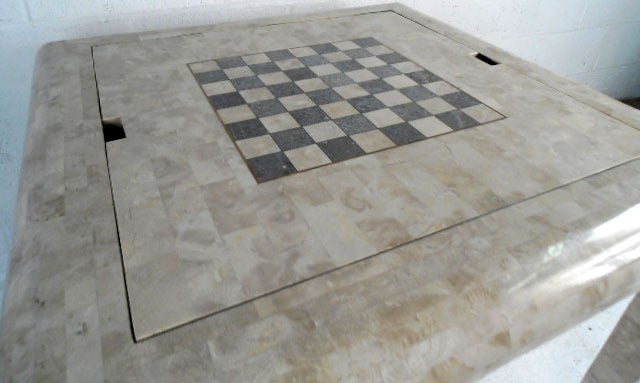 Mid-20th Century Unique 1960's Mosaic Gaming Table