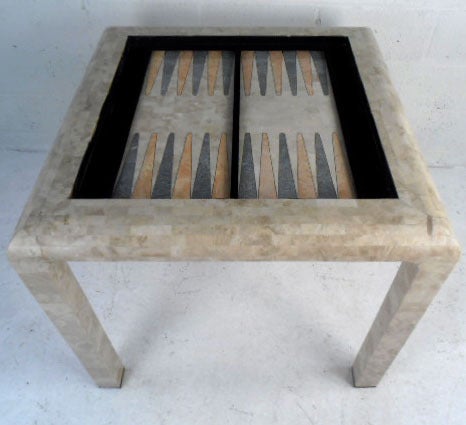 Unique 1960's Mosaic Gaming Table 1