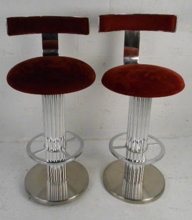 Pair of Modern Bar Stools