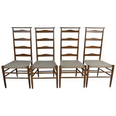 Ladderback Chairs by Nichols & Stone
