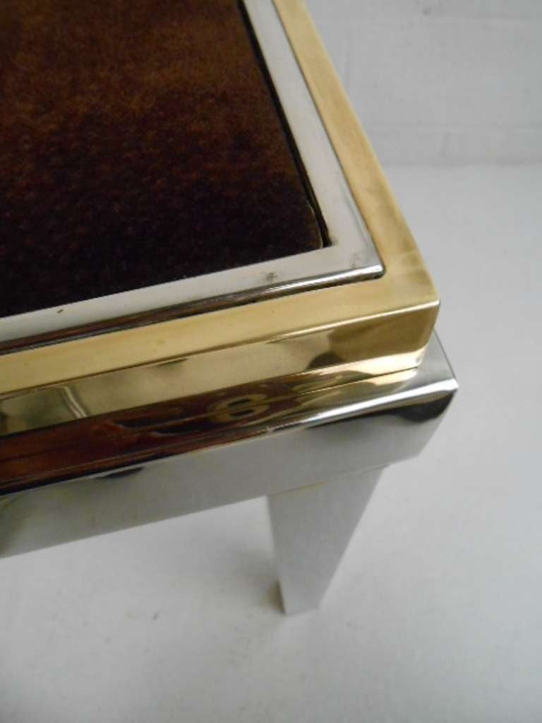 Late 20th Century Willy Rizzo Backgammon Table