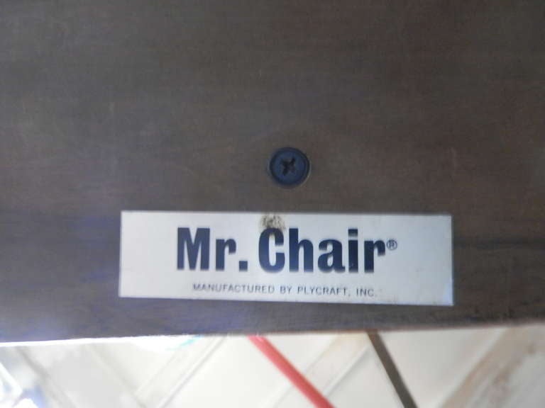 Iconic 'Mr. Chair' Set By George Mulhauser 4